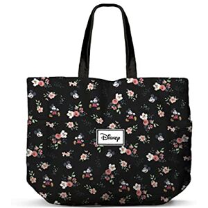 Disney Mickey Mouse Nature-Sac de Courses Shopping Horizontal, Noir - Publicité