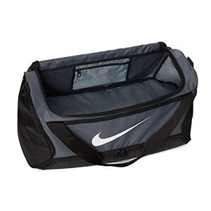 Nike NK BRSLA M Duff-9.0 Sac de Gym Mixte Adulte, Gris (Flint Grey/Black/White), Taille M (60 Litres) - Publicité