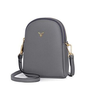 ZMDB Sac De Téléphone à Bandoulière pour Femme, Petit Sac à Main pour Téléphone Portable en Cuir PU Avec Sangle Réglable, Mini Portefeuille Pochette Porte-Carte - Publicité