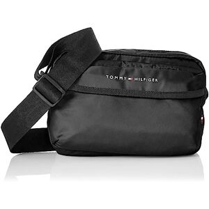 Tommy Hilfiger Sac Bandoulière Homme TH Skyline Camera Bag Petit Modèle, Noir (Black), Taille Unique - Publicité