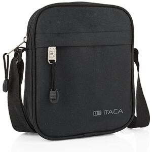 ITACA Sac Bandouliere Homme et Sacoche Homme Bandouliere pour un transport pratique et tendance Découvrez notre collection pour tous vos besoins. , Noir - Publicité