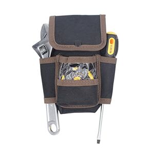 MISUVRSE Sac multifonction pour outils d'électricien, pochette de ceinture de rangement, organisateur d'outils de jardin, sacs de taille en tissu Oxford imperméable pour homme - Publicité