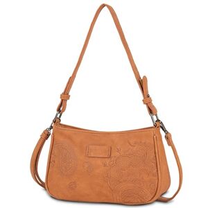 Lois Sac À Main Femme Élégant, Sac Bandoulière Femme Cuir, Sac Femme Tendance, Sac À Main Femme Chic, Sac A Main Femmes Bandoulieres , Camel - Publicité