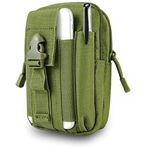 Sac Tactique Ceinture, Leskyair Sac Ceinture Homme Nylon Sacoche Multifonctionnel Molle EDC Gadget Sac pour Téléphone, Camping, Randonnée, Vélo, Escalade et Voyage - Publicité