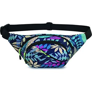 Long Keeper Sac Banane Femme Homme, Sac Banane Chic Grande Unisexe Sac Ceinture Sacoche Banane avec 4 Poches Zippées Ceinture Réglable pour Sport Randonnée Plein Air - Publicité