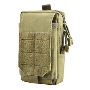 Azarxis Sacoche Ceinture Poche Molle Sac Tactique Pochette Téléphone Militaire Étui EDC Multifonctionnel pour Randonnée Sport Plein-Air (01 Vert) - Publicité