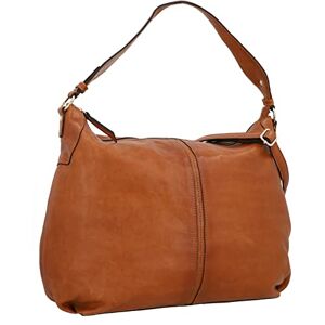 Gusti Hannah Shopper Sac à main en cuir Sac à bandoulière Sac à bandoulière Sac de shopping en cuir pour femme, marron, Einheitsgröße - Publicité