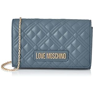 Love Moschino JC4022PP1FLA0, Sac à bandoulière Femme, Bleu Denim, 23x23x14 - Publicité