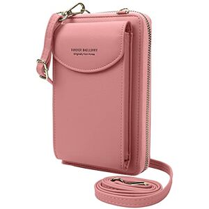 ZhengYue Portefeuille Femme Sac À Bandoulière en PU Cuir Porte Monnaie Téléphone Portable Mini Pochette Porte Carte Épaule Portefeuille Sac pour Cadeau de Noël Saint-Valentin - Publicité