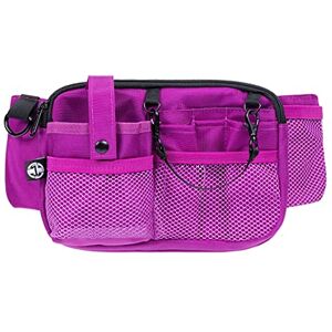 First Lifesaver Sac banane pour infirmière avec compartiments multiples et support de ruban adhésif, violet, Large, Sac banane mains libres avec plusieurs compartiments et support de ruban adhésif - Publicité