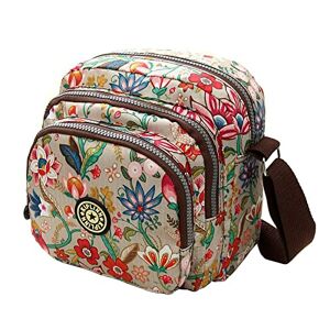 whatUneed Sac d'épaule de maman, Sac bandoulière léger en nylon Sac messenger imperméable pour femmes, Sac à main à poches multiples pour dames et filles - Publicité