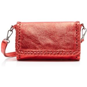 aleva Sac à Main en Cuir métallisé, Cabas pour Femme, Rouge, Einheitsgröße - Publicité