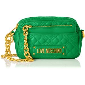 Love Moschino JC4017PP1GLA0, Sac à bandoulière Femme, Vert, Taille Unique - Publicité