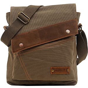 Yimidear Sacoche Homme Bandoulière en Toile, Petit Sac Bandoulière pour Homme, Sacs d'épaule Sacoches Vintage Cartable Sac de Messager Briefcase - Publicité