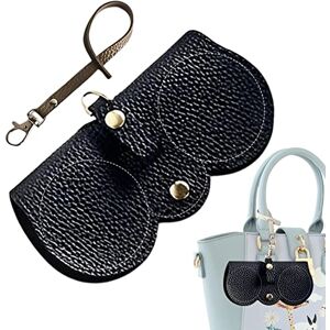 Eteslot Pochette Soleil, Etui Soleil. Étui À Lunettes, Porte-étui À Lunettes en Cuir Sac Soleil en Cuir Souple Portable Pochette Soleil Mince - Publicité