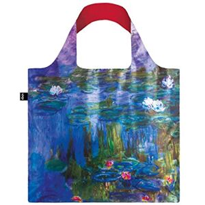 LOQI Museum Claude Monet Water Lilies Bag Sac de plage, 50 cm, 20 liters, Multicolore (Multicolour) - Publicité