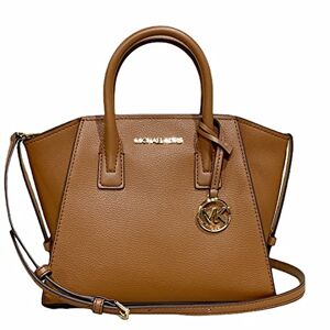 Michael Kors Avril Small Leather Top Zip Satchel Crossbody Luggage Leather - Publicité