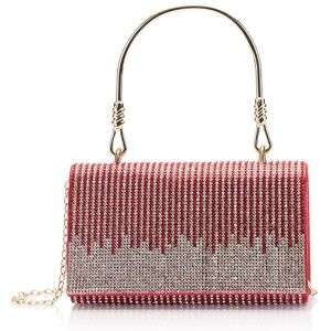 FELIPA Sac à Main pour Femme, Pochette, Rouge, Einheitsgröße - Publicité