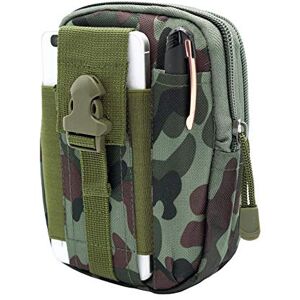 Elonglin Sac Tactique Ceinture, Sacoche Ceinture La Pochette Multifonctionnelle Molle EDC Gadget Utilitaire Téléphone Cellulaire pour Randonnée Voyage Sport Plein-air (Camouflage) 7 - Publicité