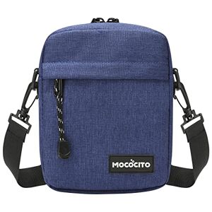 MOCOCITO Sacoche Homme & Femme   Petit Sac Bandoulière   Sacoche Homme Bandoulière   Sacoche Garcon (BLEU KLEIN) - Publicité