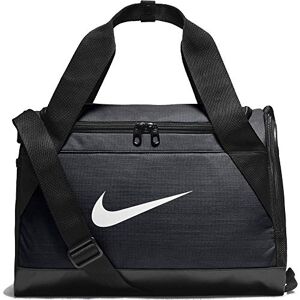 Nike NK Brsla XS Duff Sac à Main Mixte Adulte, Noir (Black/Black/White), 24x15x45 Centimeters (W x H x L) - Publicité