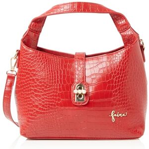 NAEMI Main, Sac Cabas pour Femme, Rouge Bordeaux, Einheitsgröße - Publicité