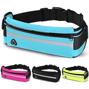 DORNNA® Ceinture Running Smartphone Homme et Femme, Sac Banane Sport de Course a Pied, Sport, Jogging, Footing, Courir Fitness Belt Bag pour Tous Les Telephones. (Bleu) - Publicité