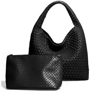 unisoul Sacs à Main pour Femme Lot de 2 Sacs à Main Grand Sac à bandoulière en Cuir synthétique Style rétro pour Femme - Publicité