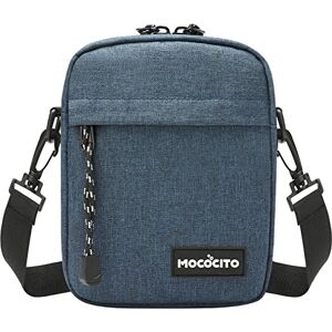 MOCOCITO Sacoche Homme & Femme   Petit Sac Bandoulière   Sacoche Homme Bandoulière   Sacoche Garcon (BLEU MARINE) - Publicité