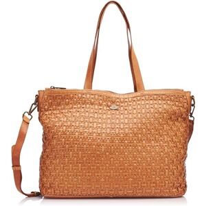 baradello, Sac cabas en cuir Femme, camel clair - Publicité