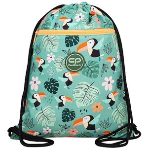 Coolpack Vert Toucans, Sac de Sport à Cordon Unisex Kids, Taille Unique - Publicité