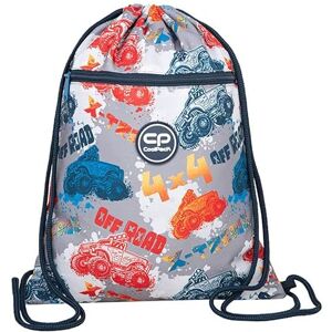 Coolpack Vert Offroad, Sac de Sport à Cordon Unisex Kids, Multicolore, Taille Unique - Publicité