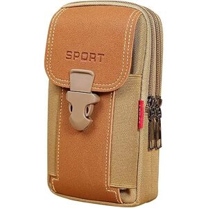 Lotvic Sac Tactique Ceinture, Pochette Ceinture Telephone Portable, Étui de Ceinture Pochette Téléphone Holster, Smartphone Holster, Tactique pour Téléphone Portable, Sacoche Ceinture, Kaki - Publicité