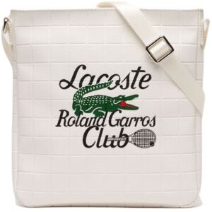 Lacoste Women’s Roland Garros Edition Shoulder Bag - farine blanc unisex - Publicité