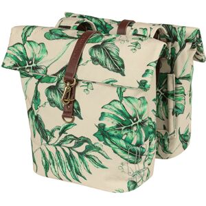 Paire de sacoches de porte-bagages réfléchissantes Basil Ever-Green 28-32L Vert - Publicité