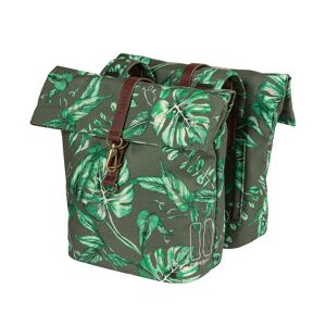 Paire de sacoches de porte-bagages réfléchissantes Basil Ever-Green 28-32L Vert - Publicité