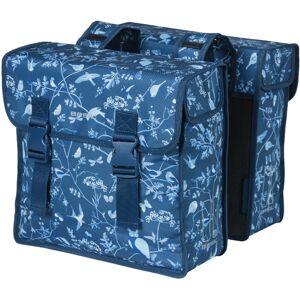 Paire de sacoches de porte-bagages réfléchissantes Basil Wanderlust 35L Bleu - Publicité