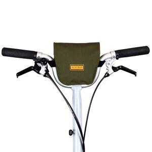 Sacoche de guidon vélo Restrap Brompton M & H Bar Vert - Publicité