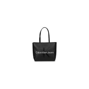 Cabas Calvin Klein Jeans CKJ SCULPTED NEW SHOPPER 29 Noir Unique femmes - Publicité