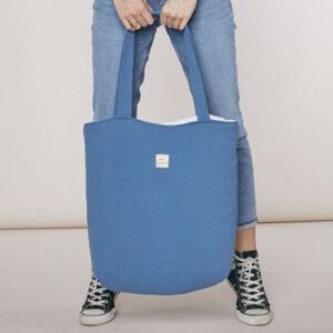 Cabas à langer Bebel x Gamin Gamine denim