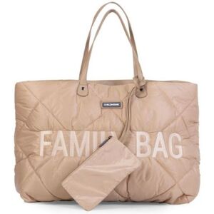 Childhome Sac à langer à anses Family bag matelassé beige - Publicité