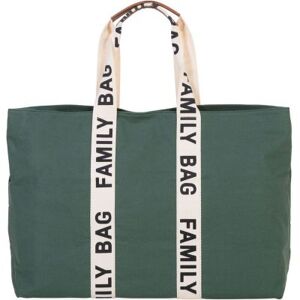 Childhome Sac à langer Family bag signature Canvas vert - Publicité