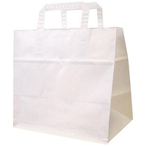 Firplast Sac cabas kraft blanc 75 g/m² 26x17x26 cm x 250 Firplast