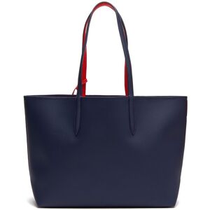 Lacoste Anna Reversible Bocolor Tote Bag Bleu Bleu One Size unisex - Publicité