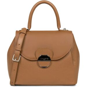 Sac a main en cuir Foulonne Pia Lancaster Camel