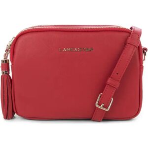 Sac trotteur cuir Mademoiselle Ana Lancaster Rouge - Publicité