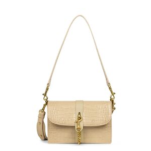 Lancaster Sac trotteur en cuir Jodie Lancaster Beige