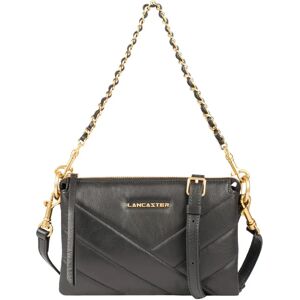 Lancaster Petite pochette en cuir Soft Matelassé - Noir - Lancaster Noir