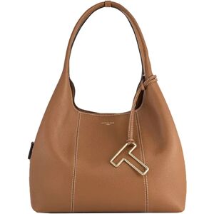 Sac shopping en cuir Juliette Le Tanneur Marron