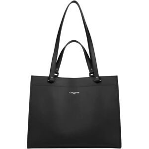 Cabas en cuir Pur & Element City Lancaster Noir